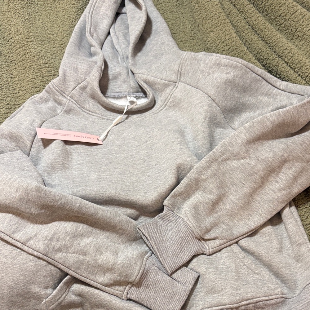 Gray Women's Hoodie Sweater NWT